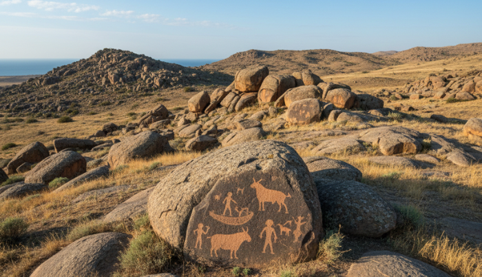 image of Gobustan National Park own by travel ginie tours Best Places to Visit in Azerbaijan